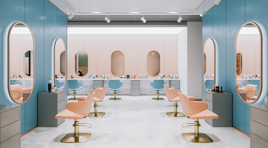 Modern Sparkorama salon